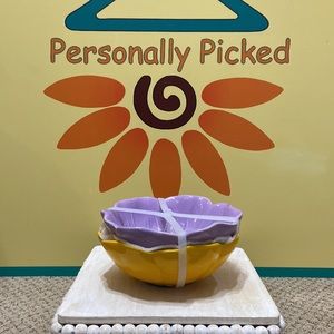 Sunday Morning Ceramics Flower Bowls